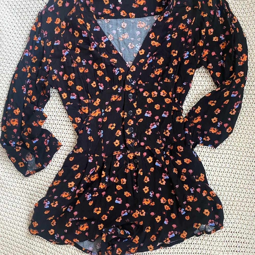 Free People Floral Romper - Picture 2 of 5
